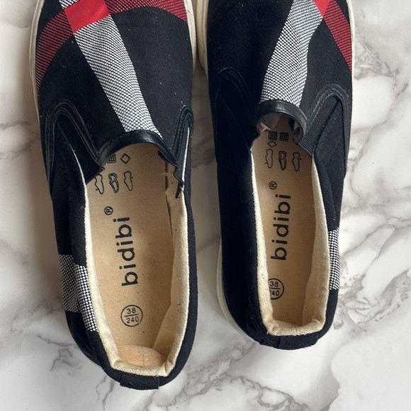 Women casual shoes spring autumn breathable canvas shoes lazy slip-on flat - Picture 4 of 7